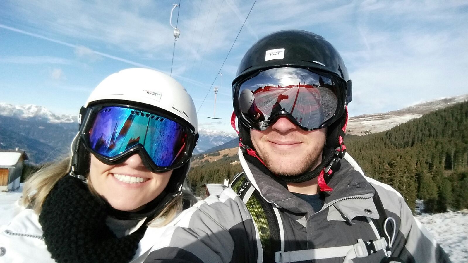 skiing austria alps