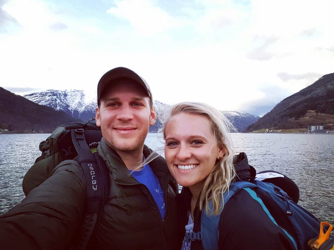 Stephen and I in Norway