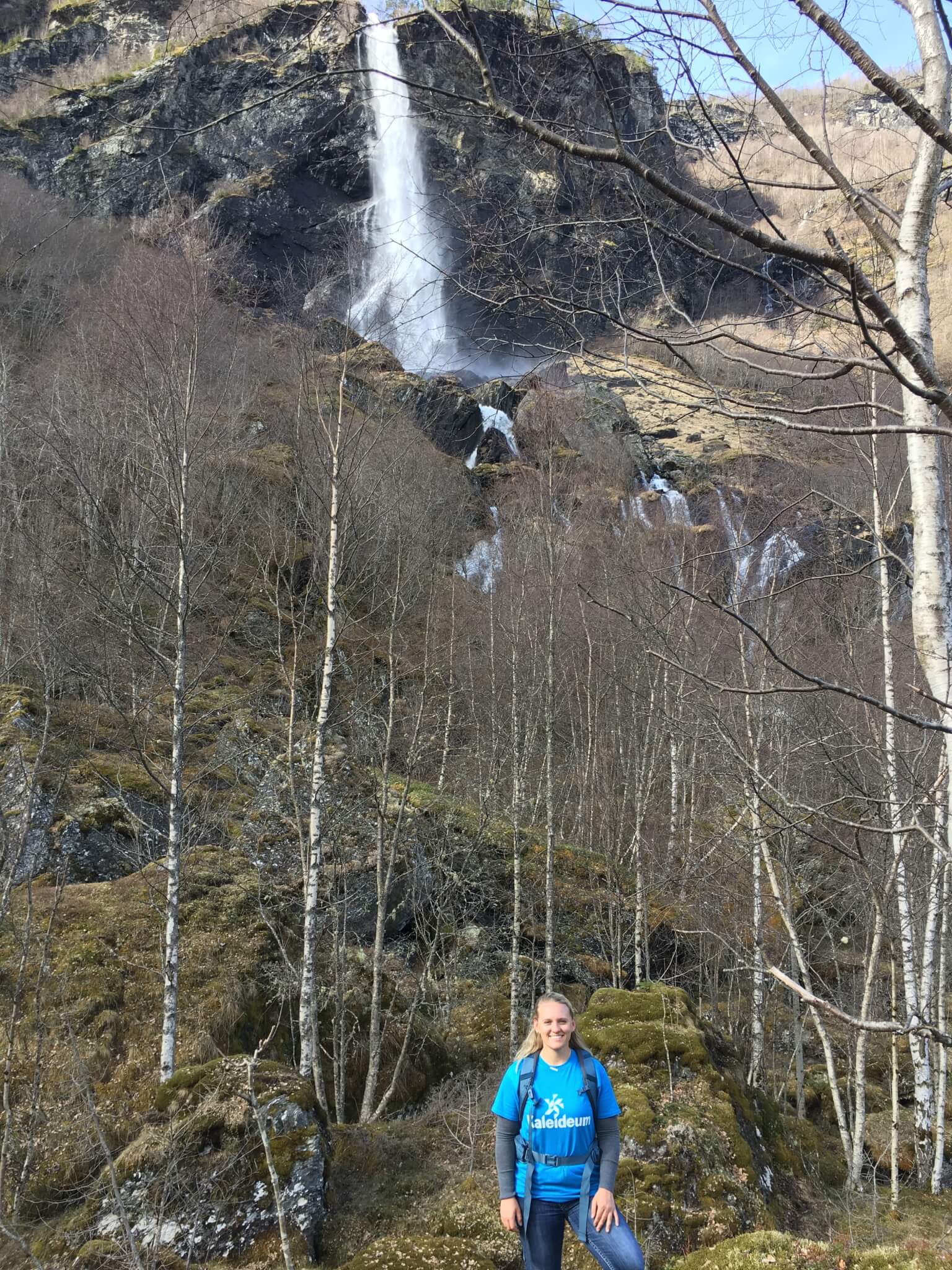 Rjoandefossen Waterfall Norway