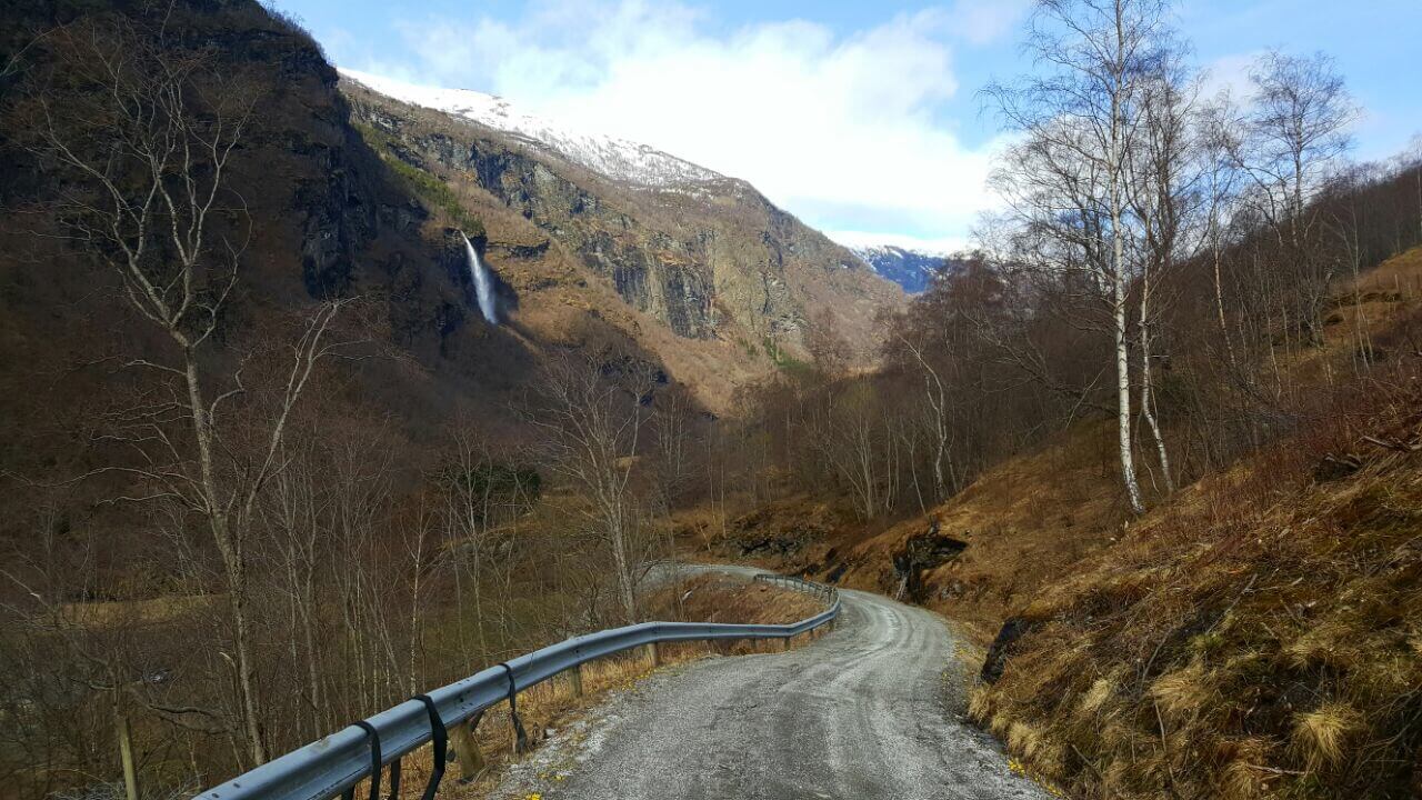 roads in flam norway