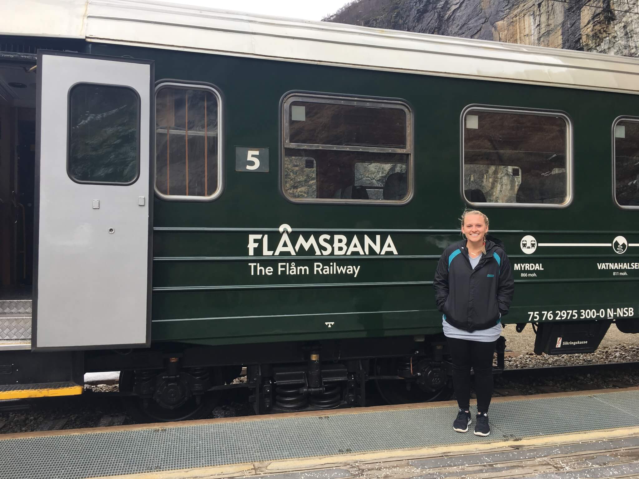flam railway to oslo
