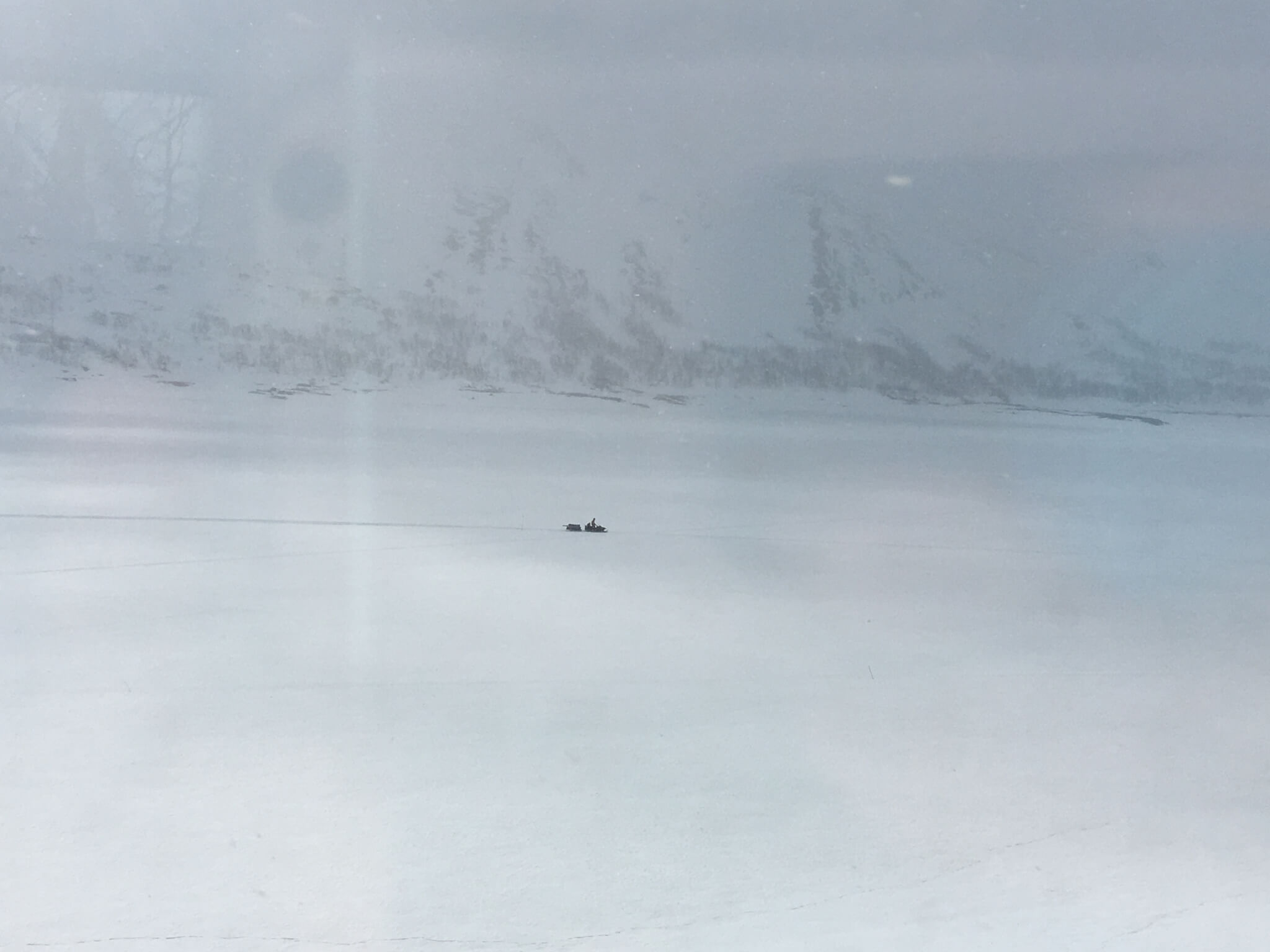 norway snowmobile winter