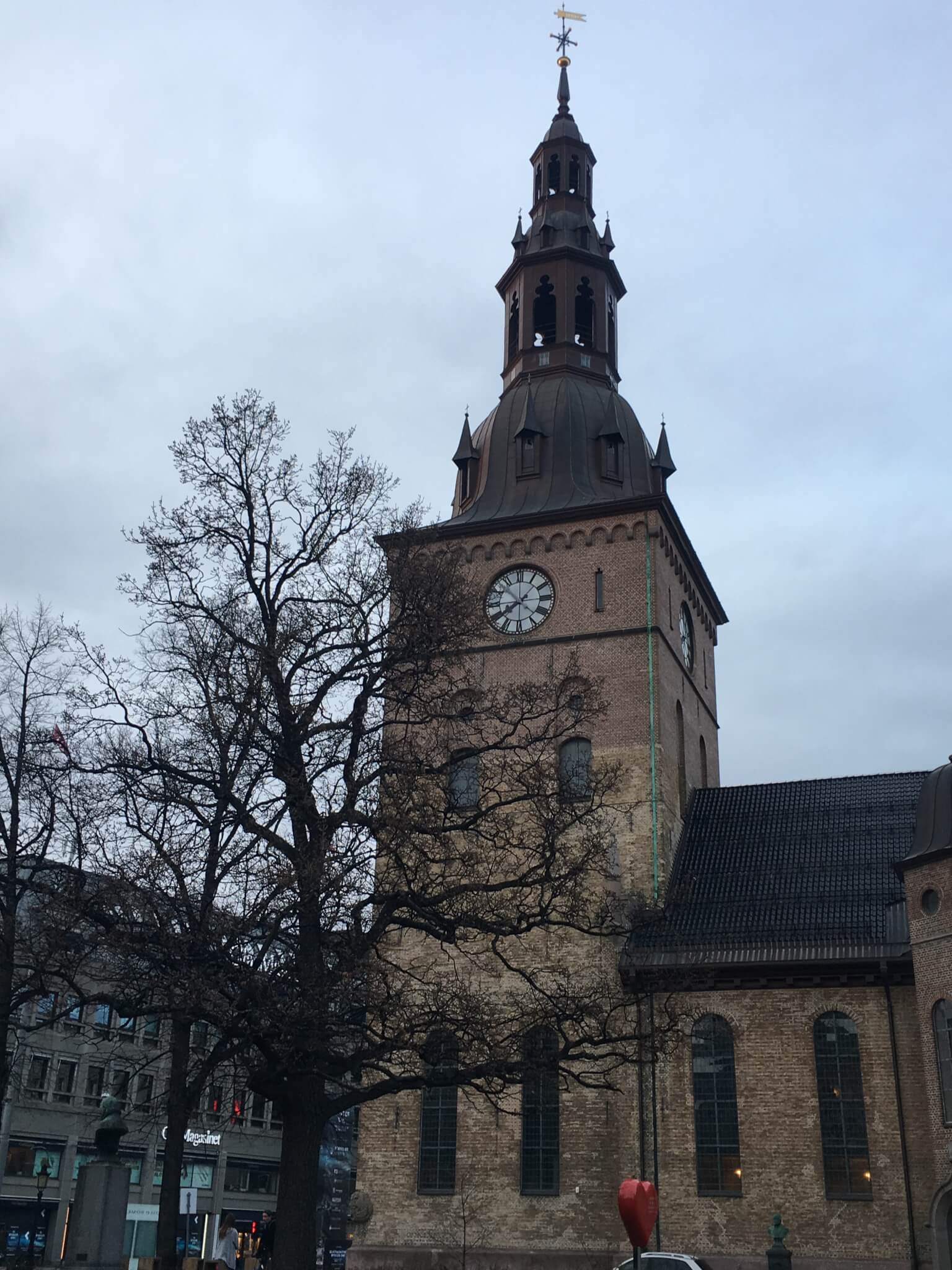 clock tower Oslo, Norway