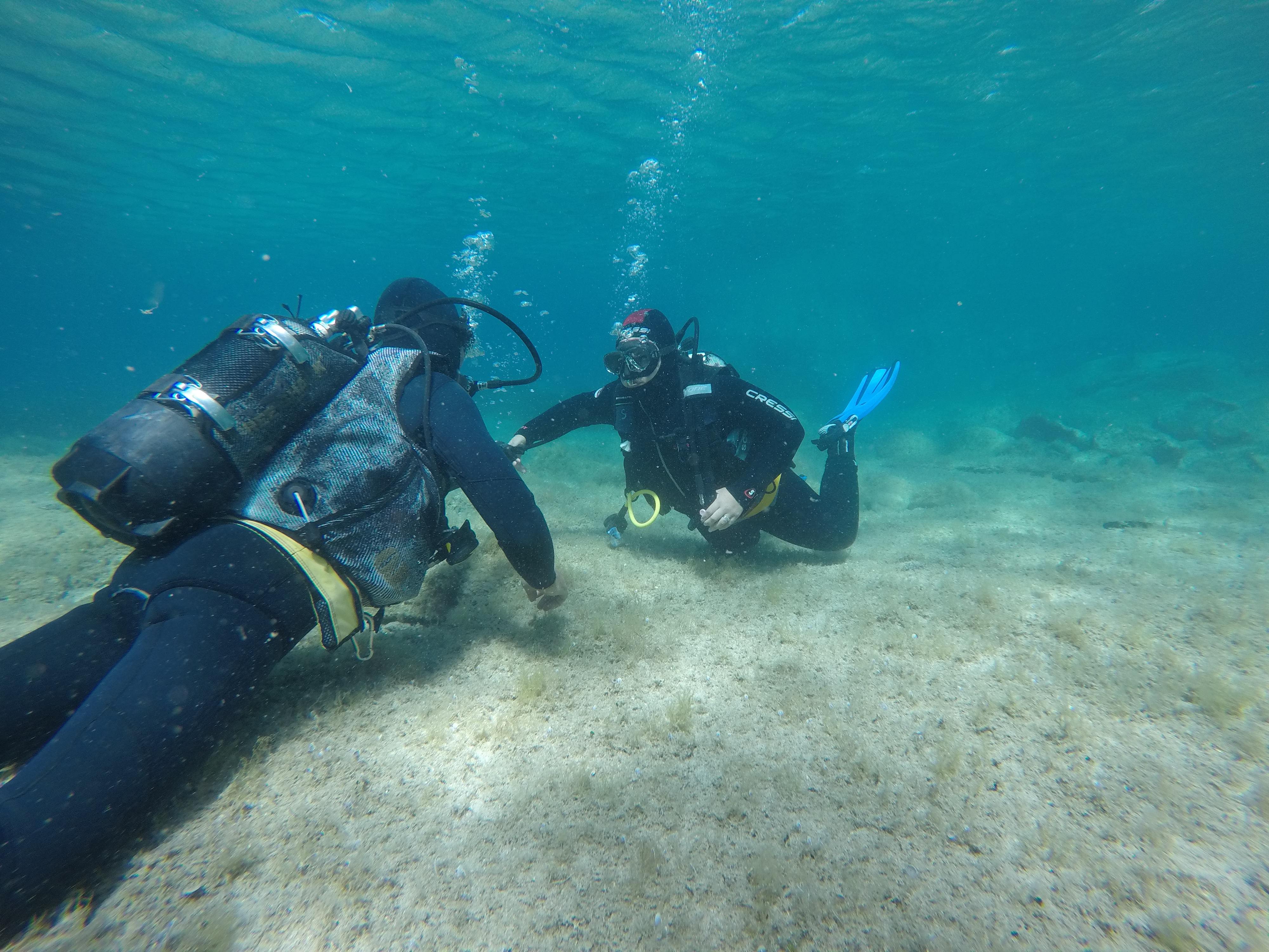 Honeymoon in Sardinia, Orso Diving Scuba Diving