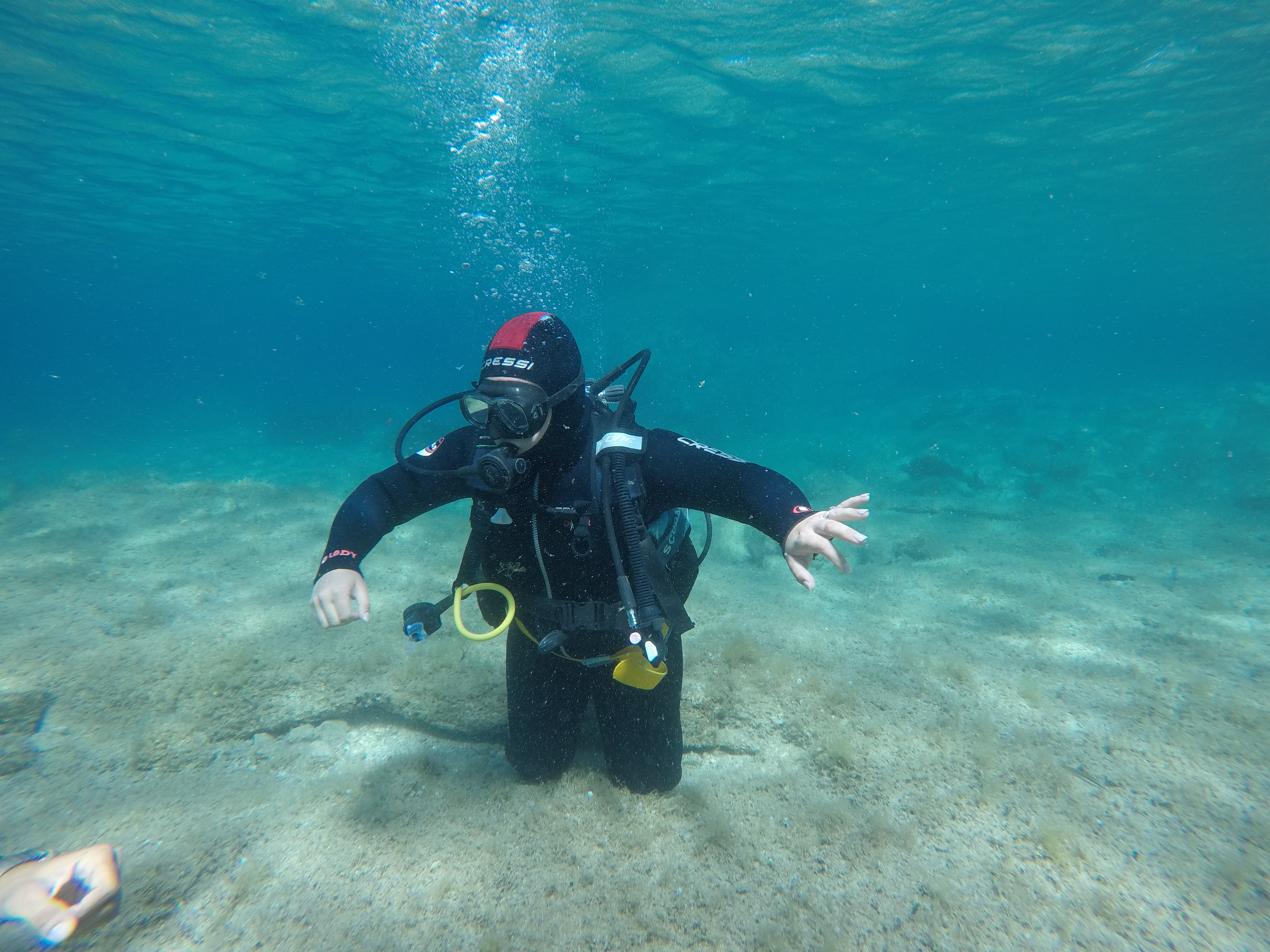 Honeymoon in Sardinia, Orso Diving Scuba Diving