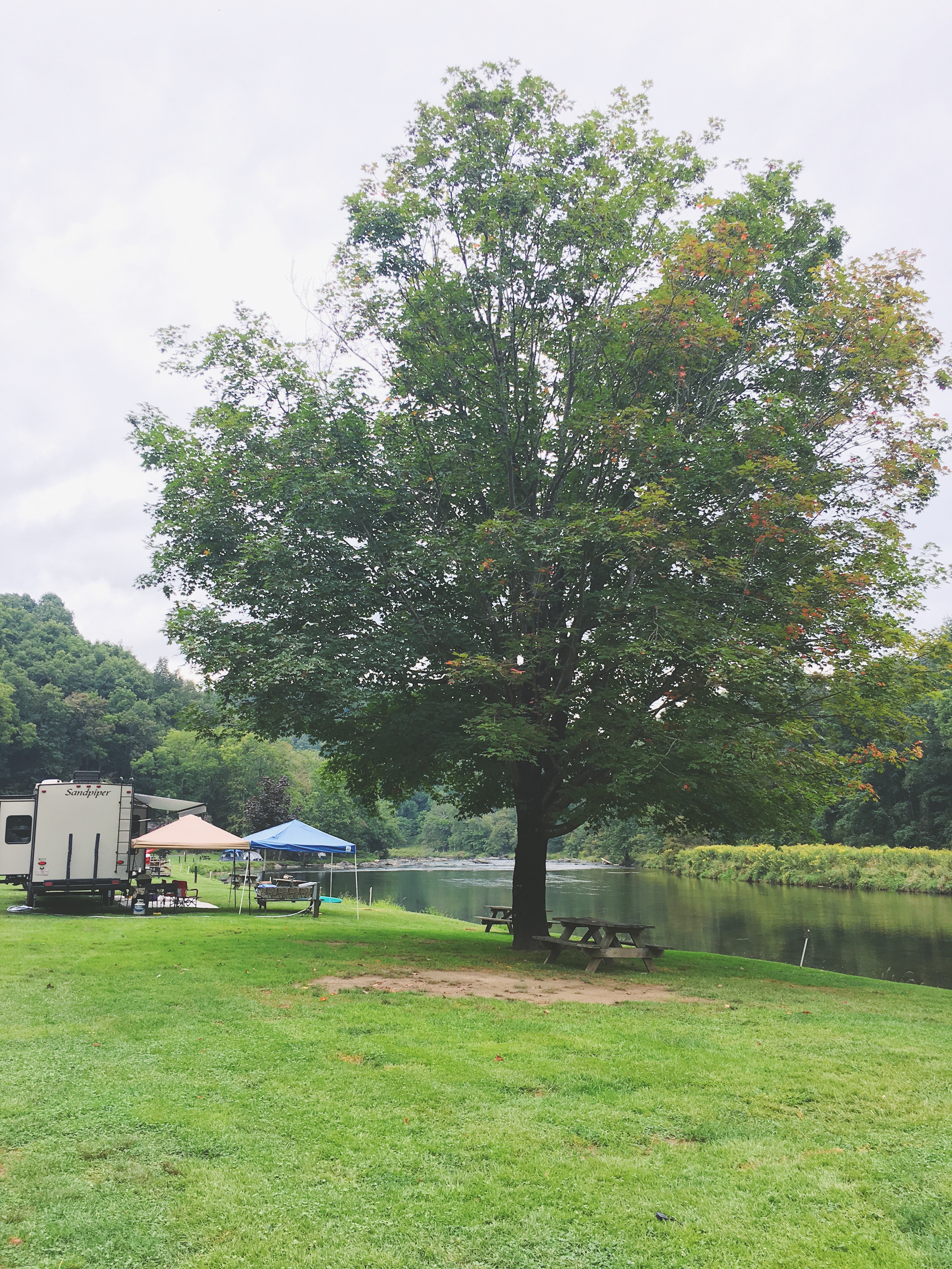 camping the new river