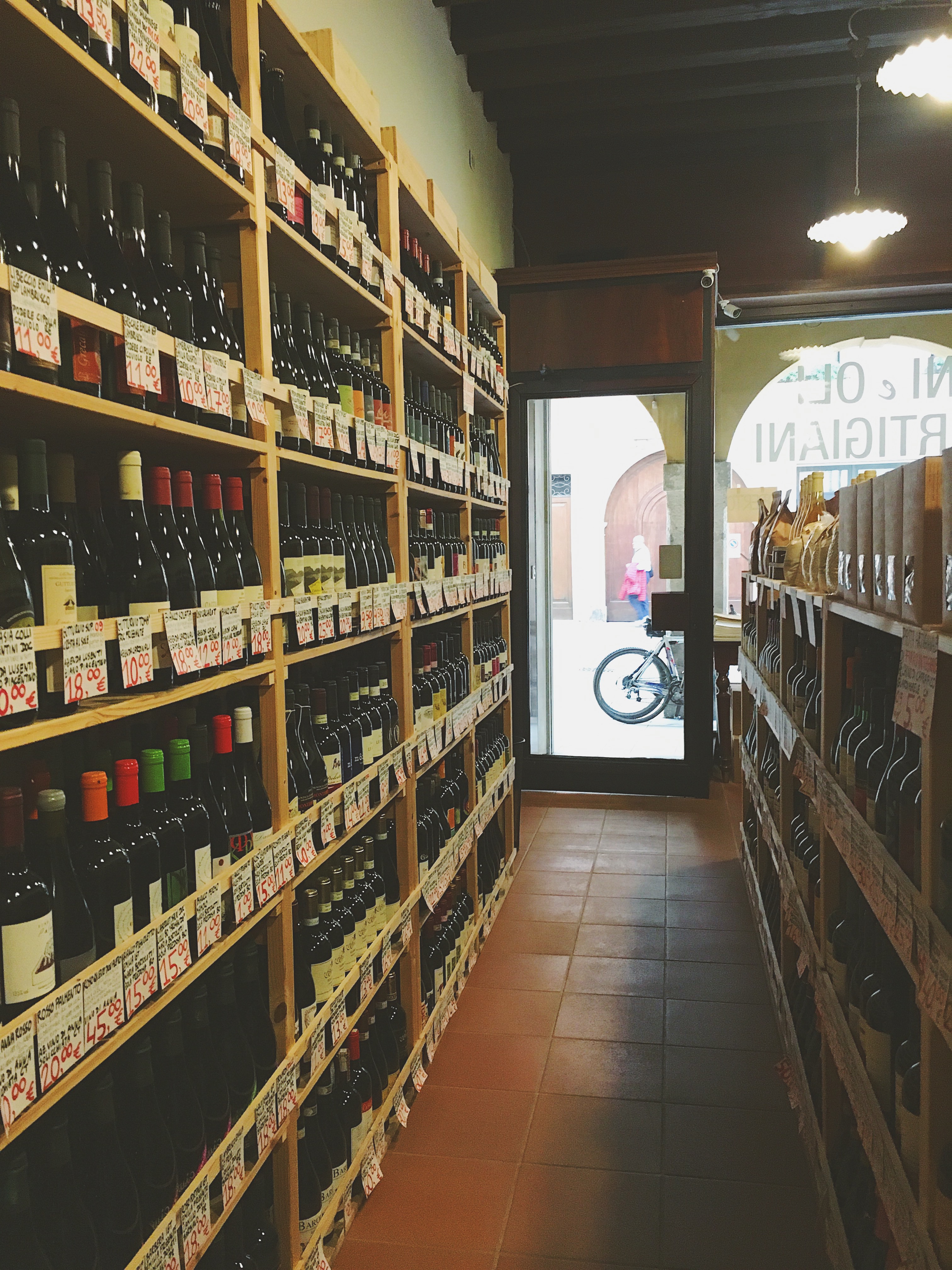 Vine e oli di artigiani in vicenza