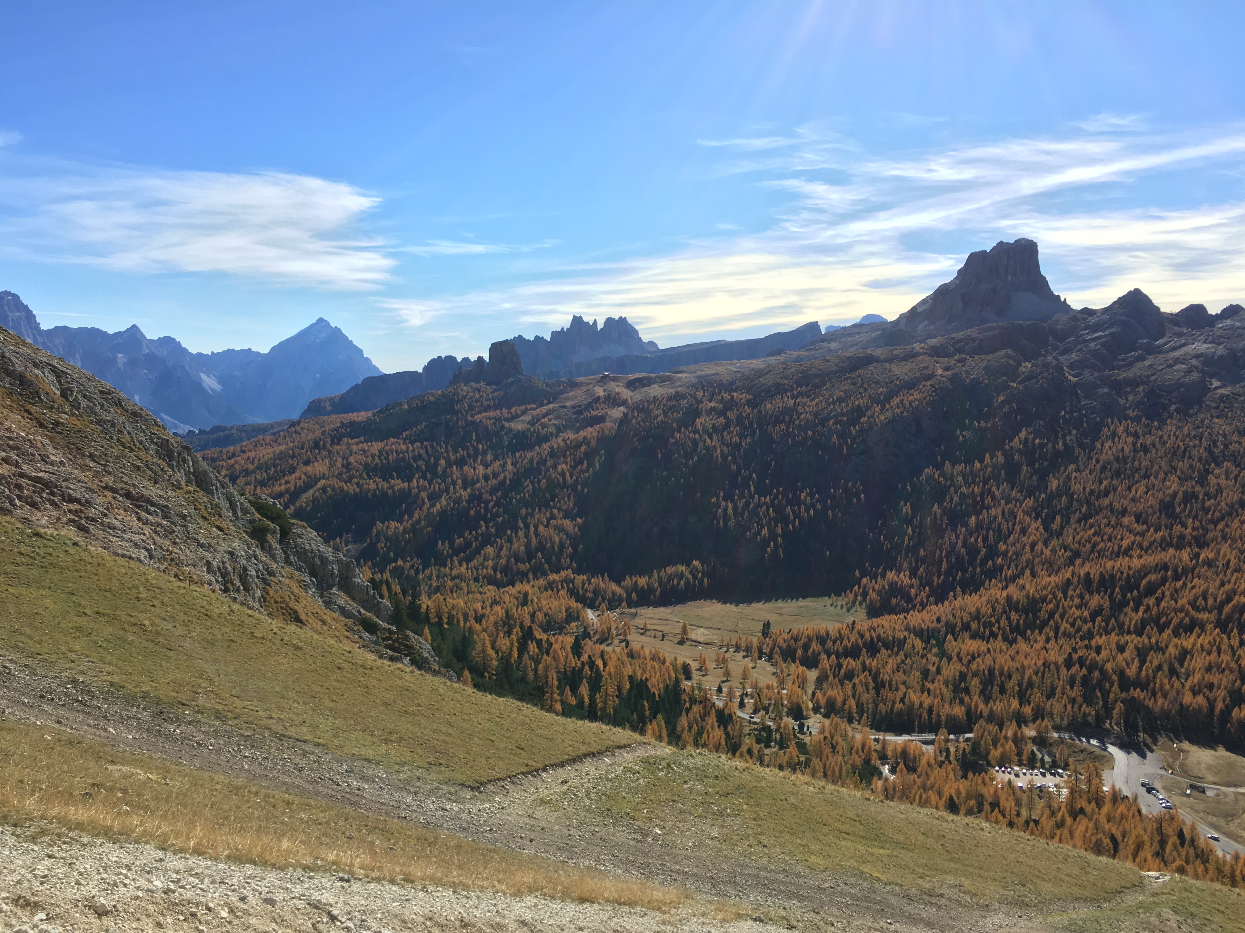 Cortina d'Ampezzo Dolomites Falzarego Pass