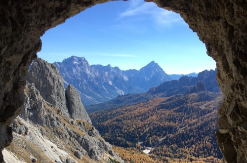 Cortina d'Ampezzo Dolomites Falzarego Pass Mount Lagazuoi