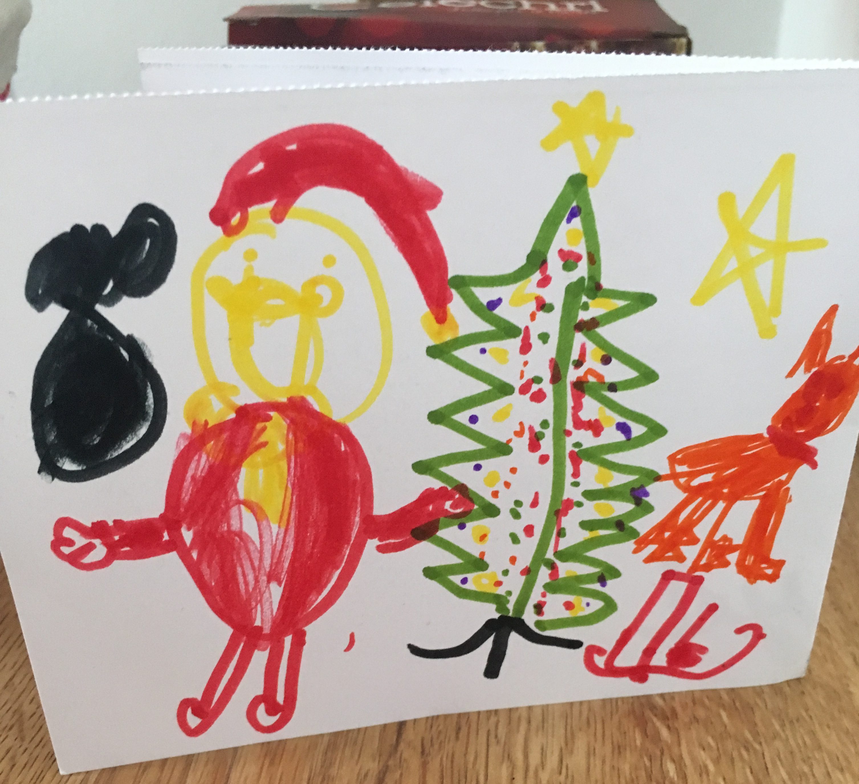Holiday Christmas cards sent overseas to the military