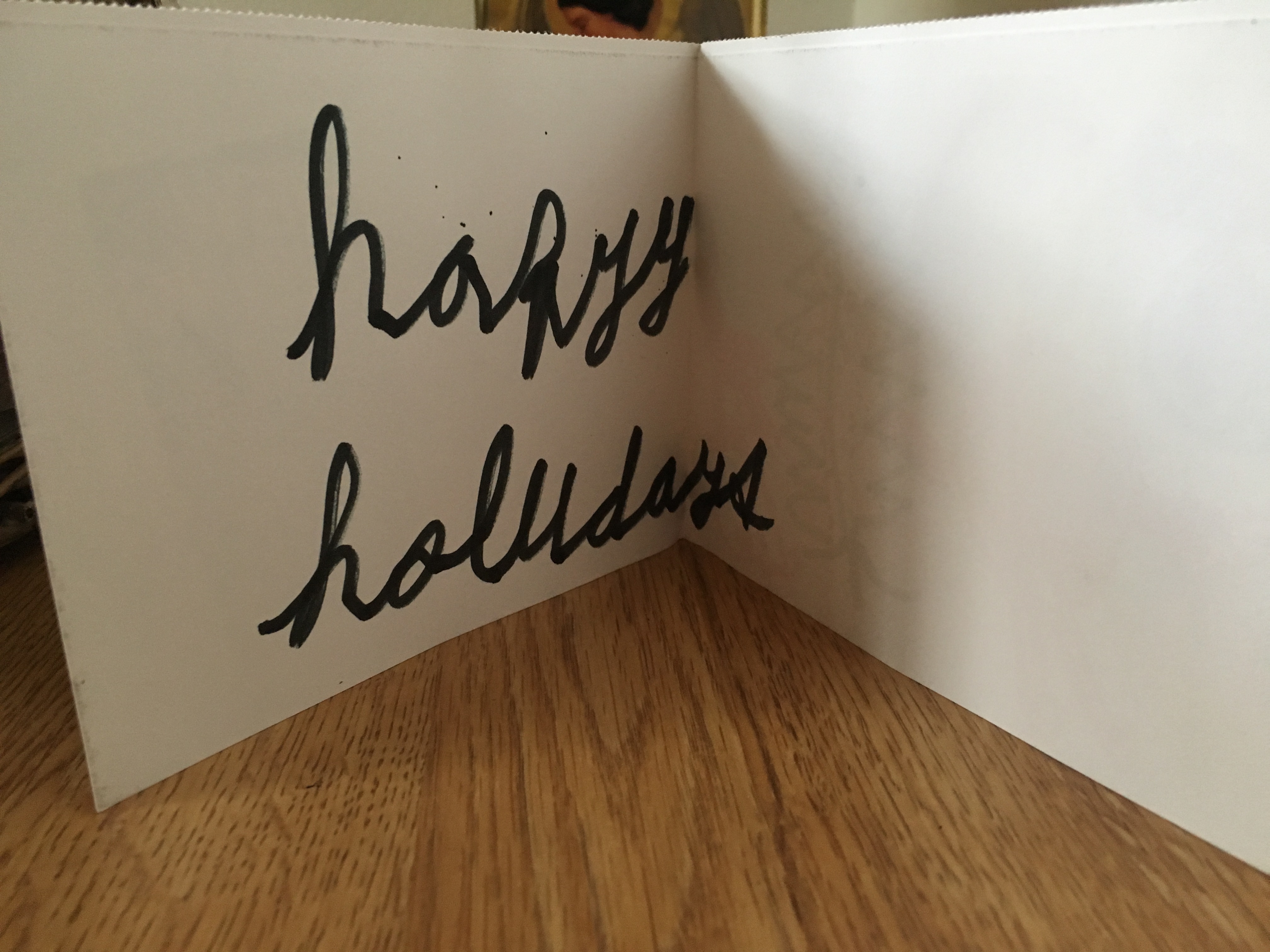 Holiday Christmas cards sent overseas to the military