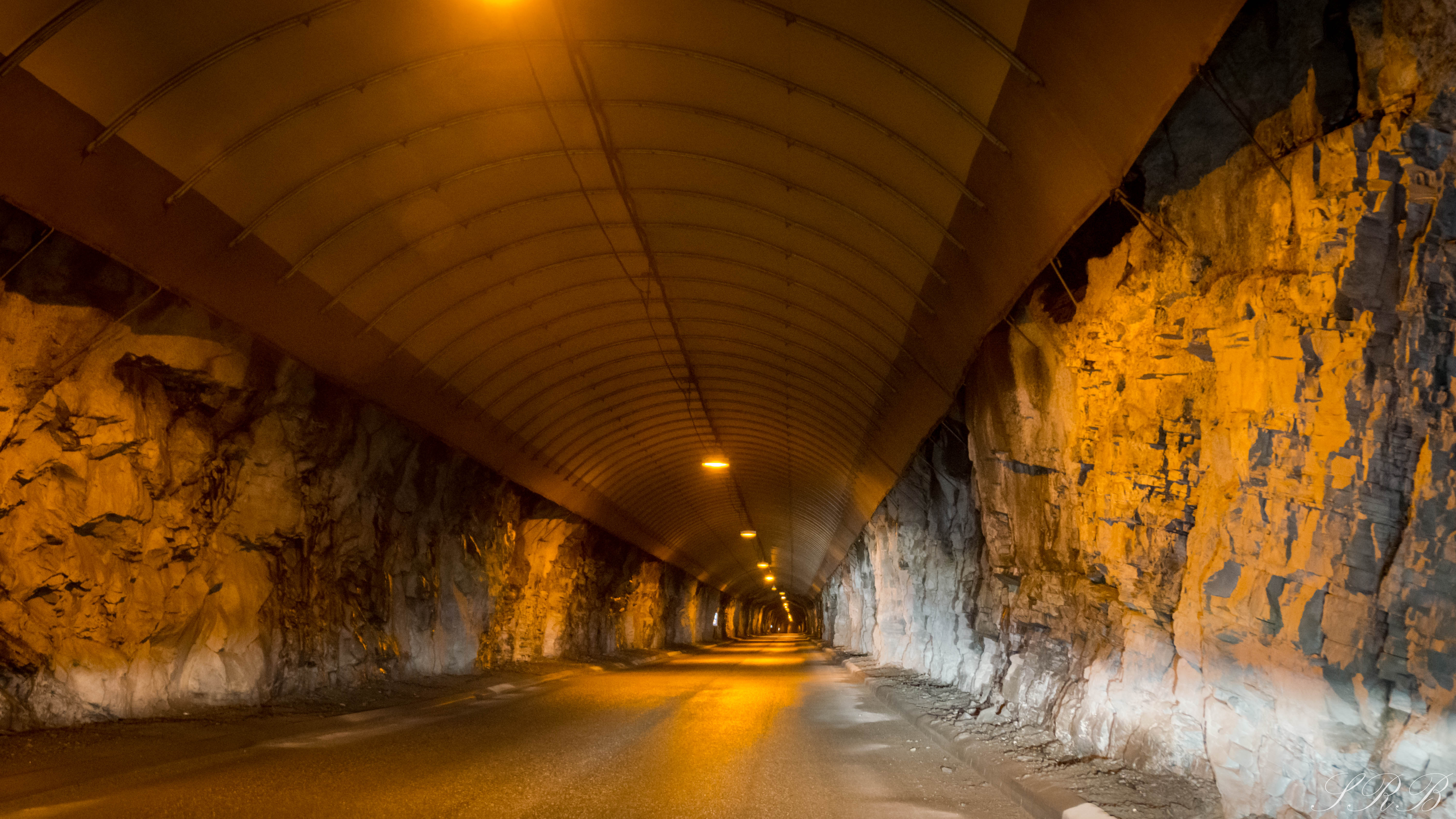 underground tunnel to North Cape