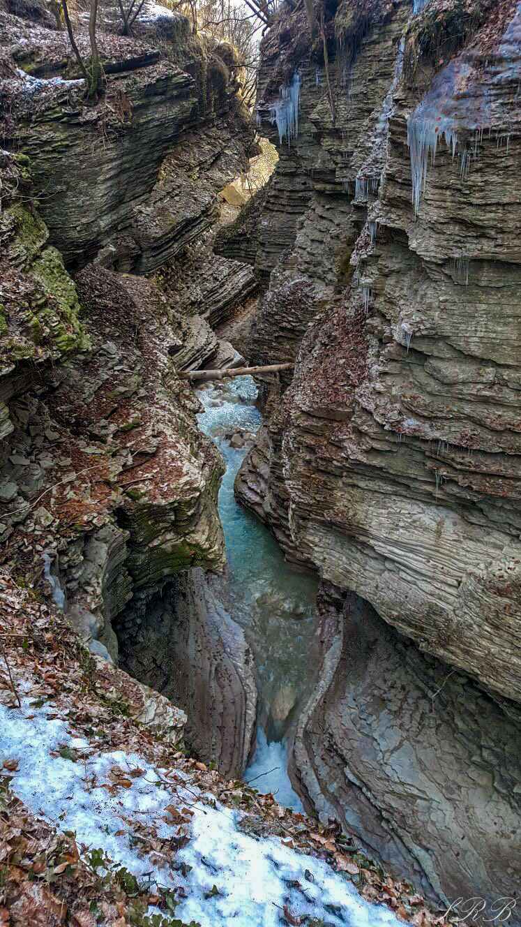 Brent de l'Art, Province of Belluno, Trichiana, Italy, Hiking, Ravines