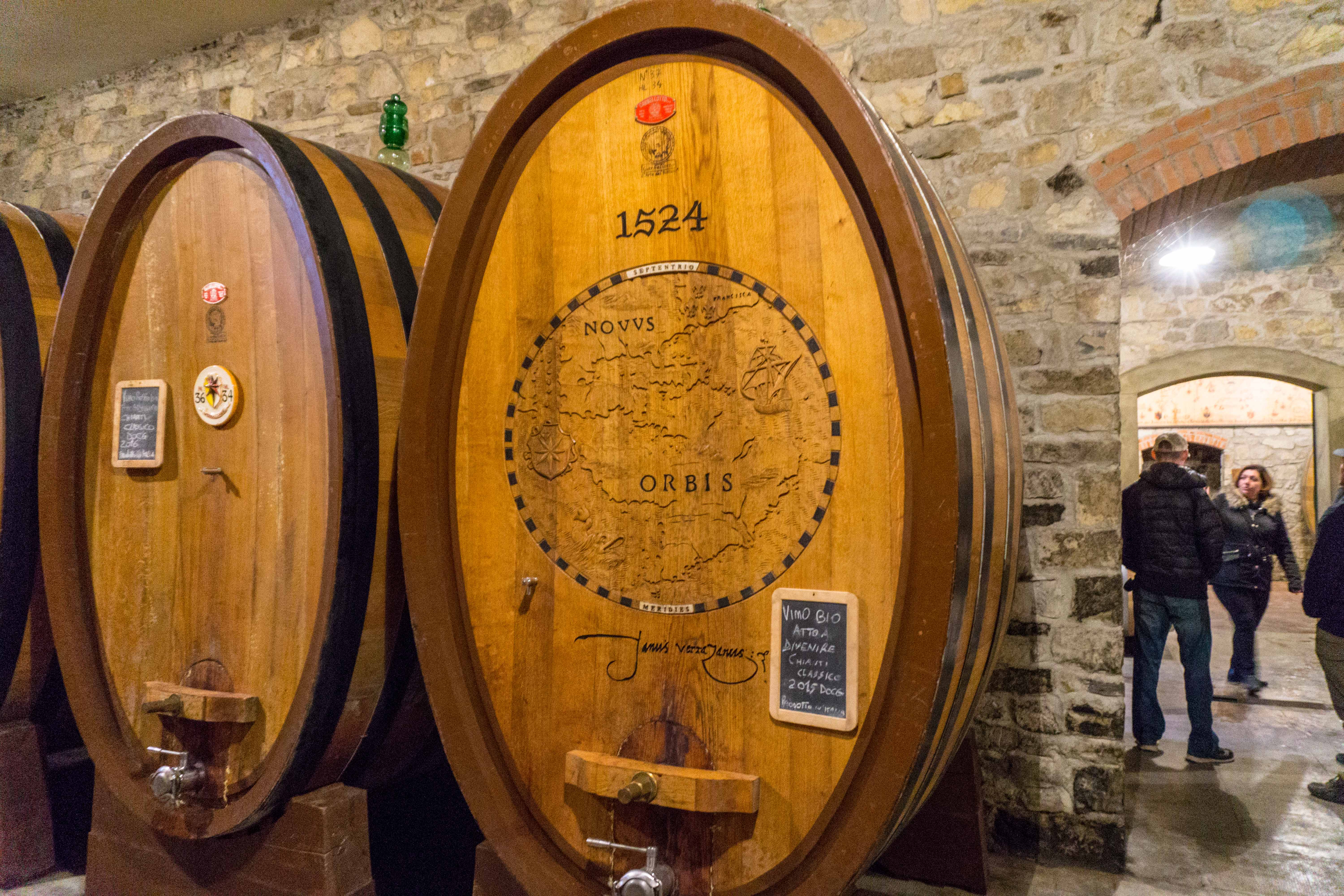 castle wine tour tuscany