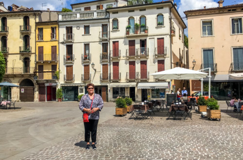 downtown Vicenza Italy