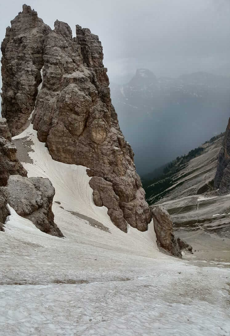 Punta Anna Via Ferrata, Cortina d'Ampezzo, Dolomites Italy