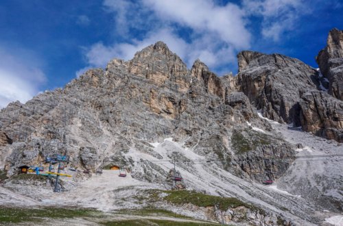Punta Anna Via Ferrata, Cortina d'Ampezzo, Dolomites Italy