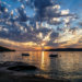 balkans road trip, Croatian sunset, Camp Barinica