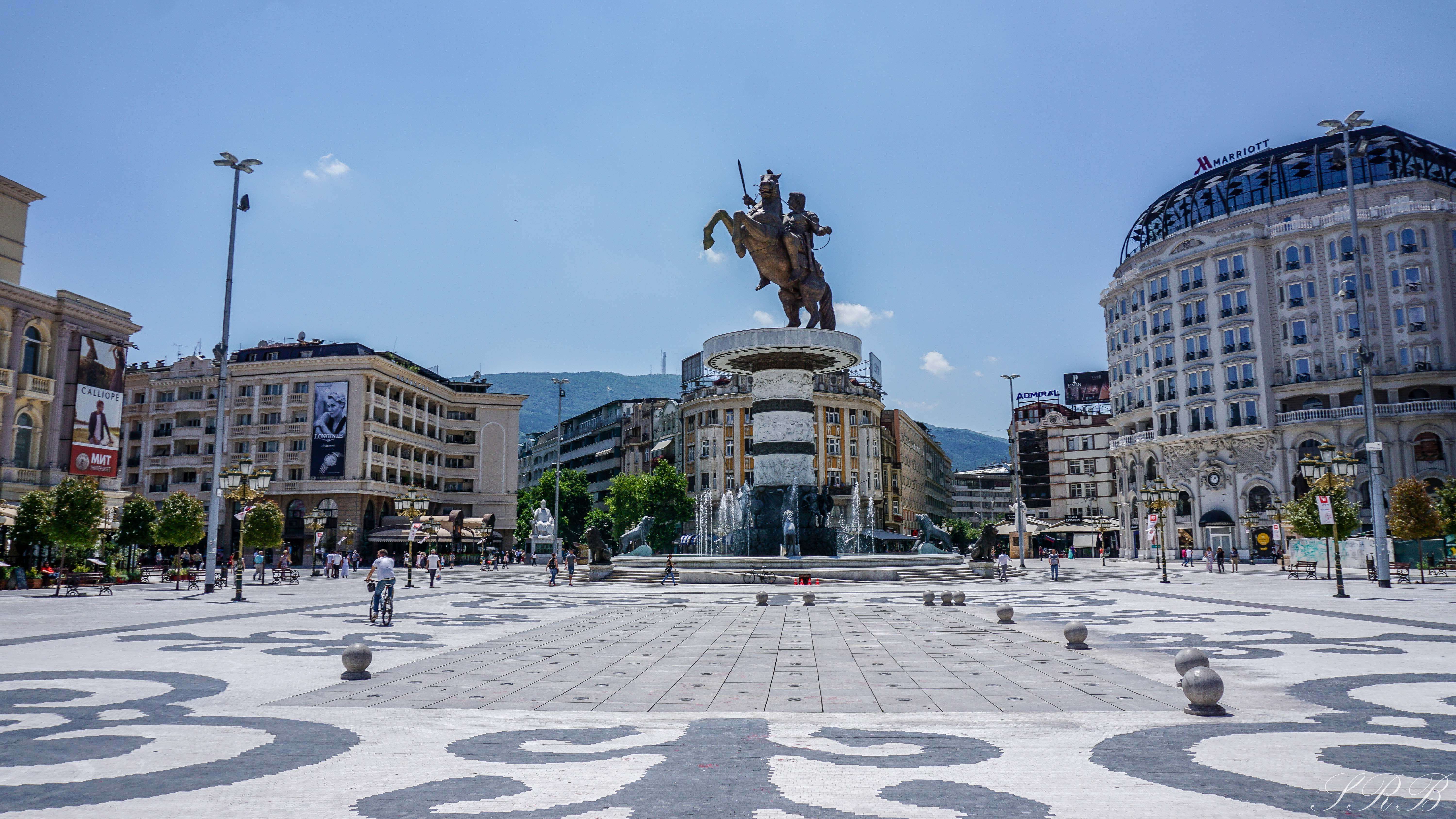 Balkans countries road trip, Skopje Macedonia