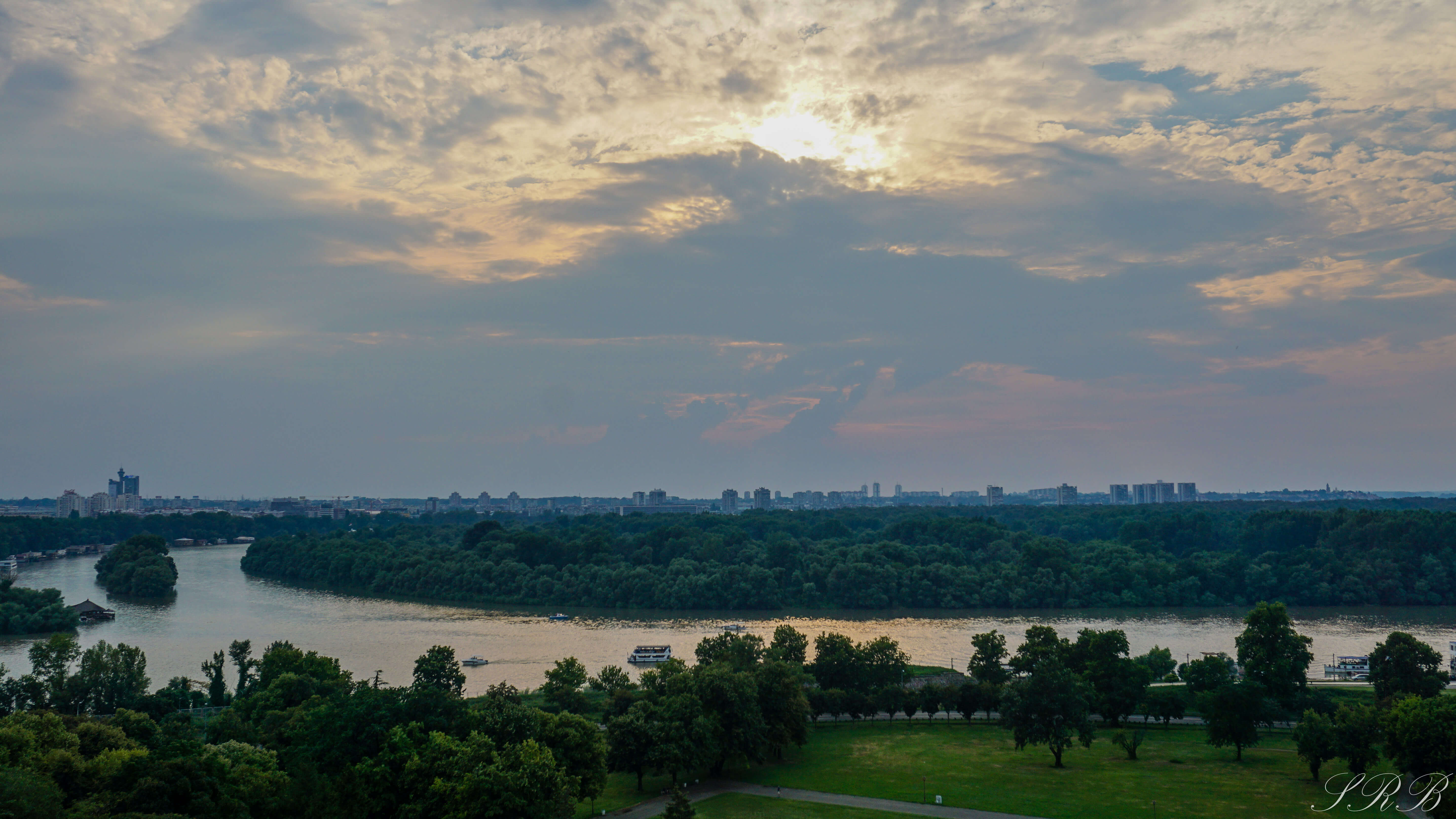 Balkans countries road trip, Danube River Belgrade Serbia