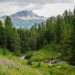 Hiking in Engadin St. Moritz Mountains of Switzerland