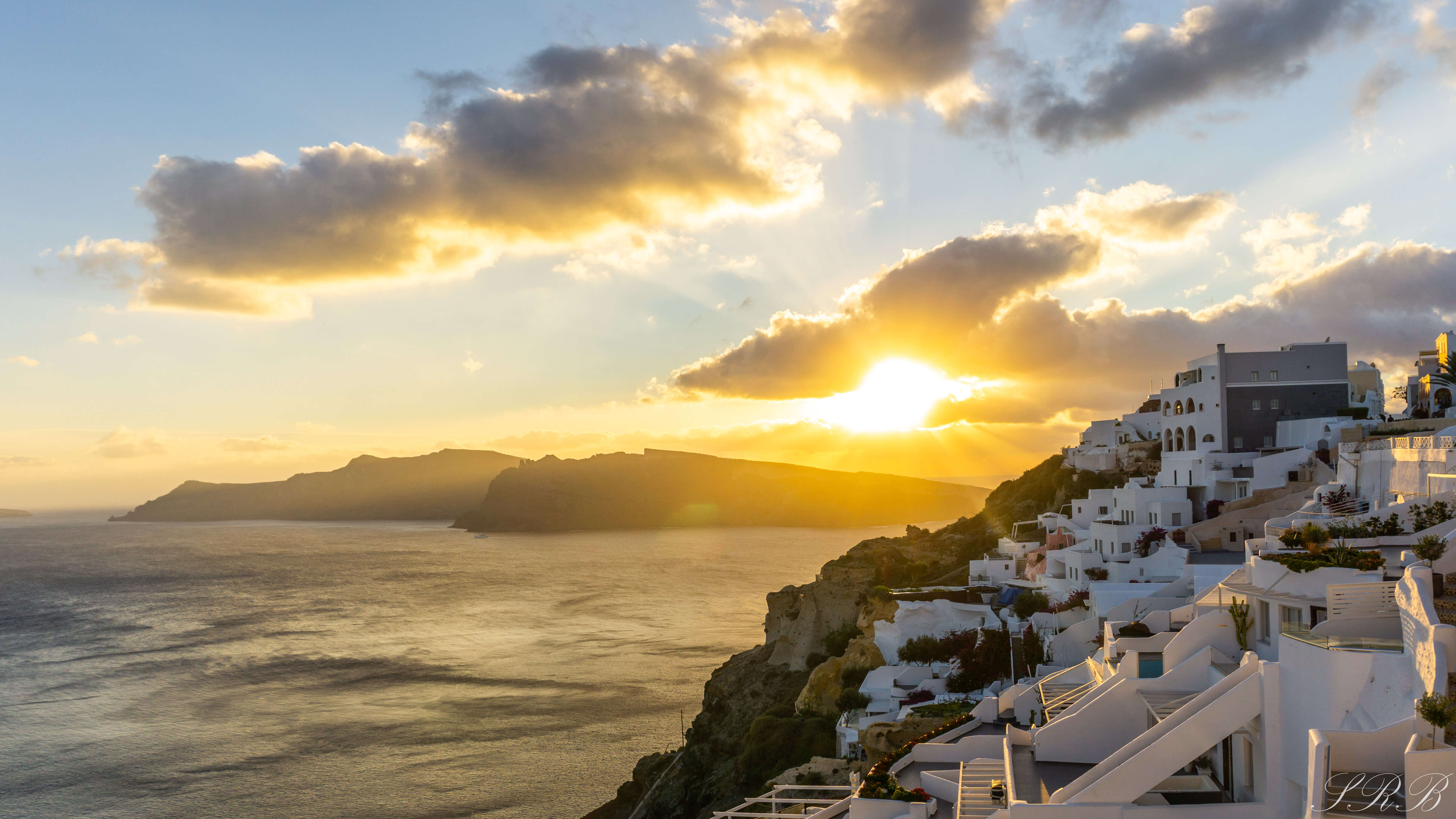 Holidays in Oia Santorini, Sunset in Oia