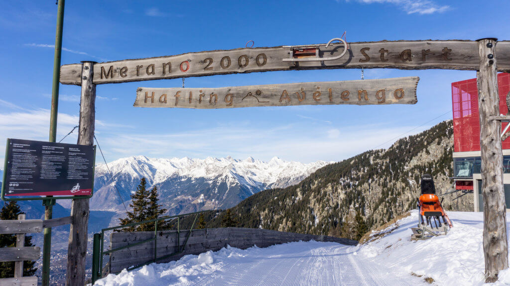 Tobogganing Merano 2000, Outdoor Winter Activities