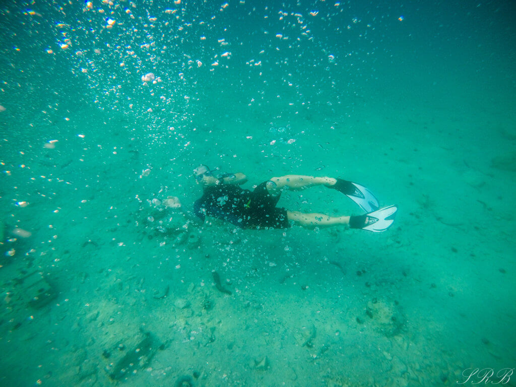 Camping in Croatia, Camp Barinica, Snorkeling