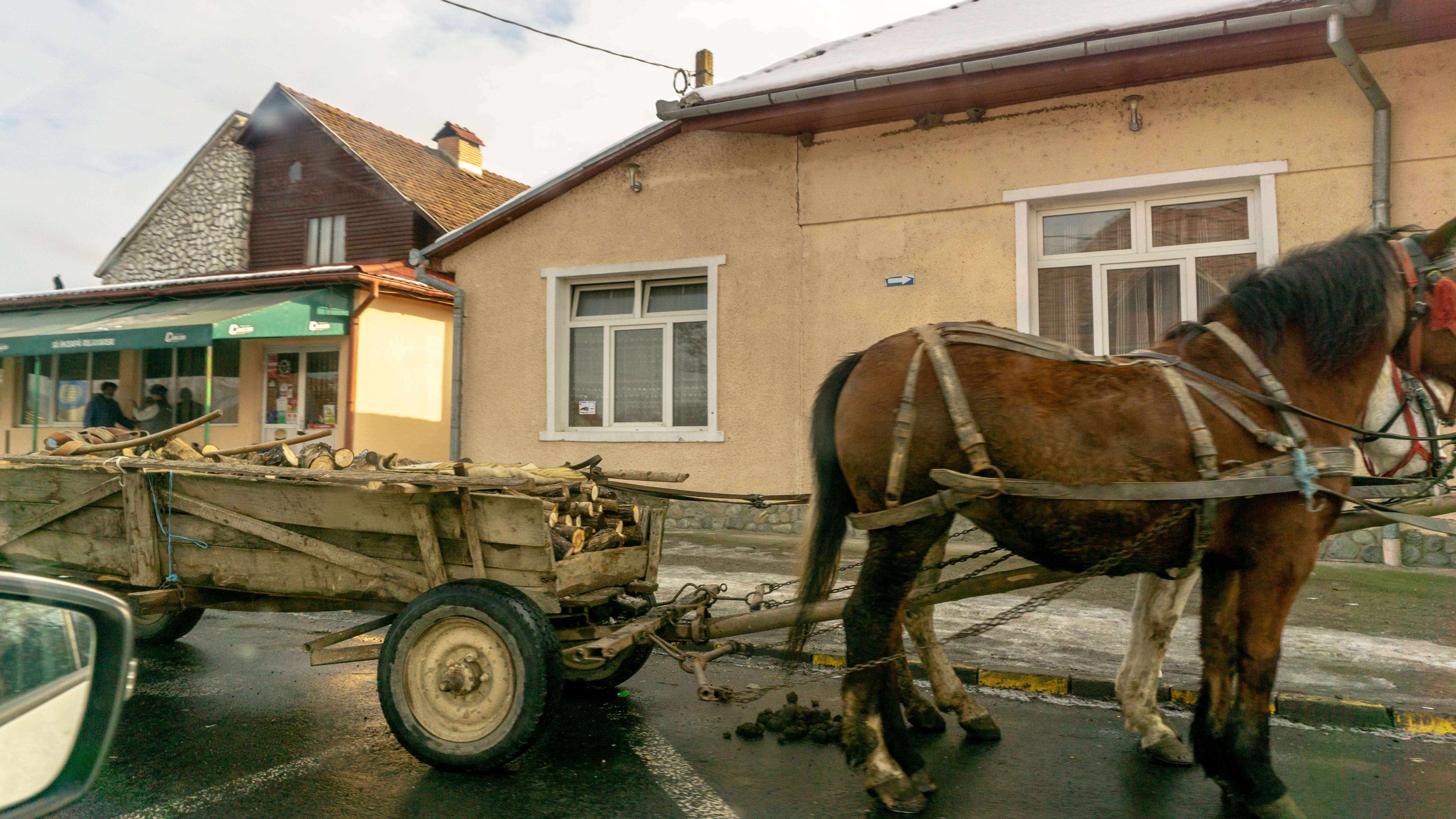 Winter Travel in Transylvania, Romania – Outside This Small Town