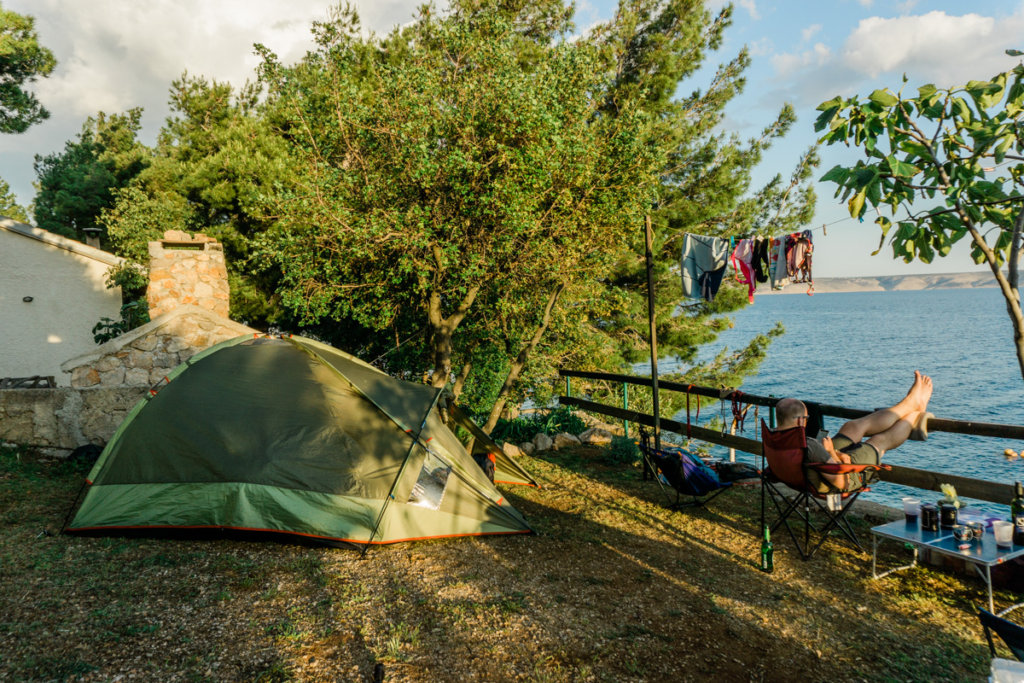 weekend in Croatia, Camp Stine, Starigrad Croatia