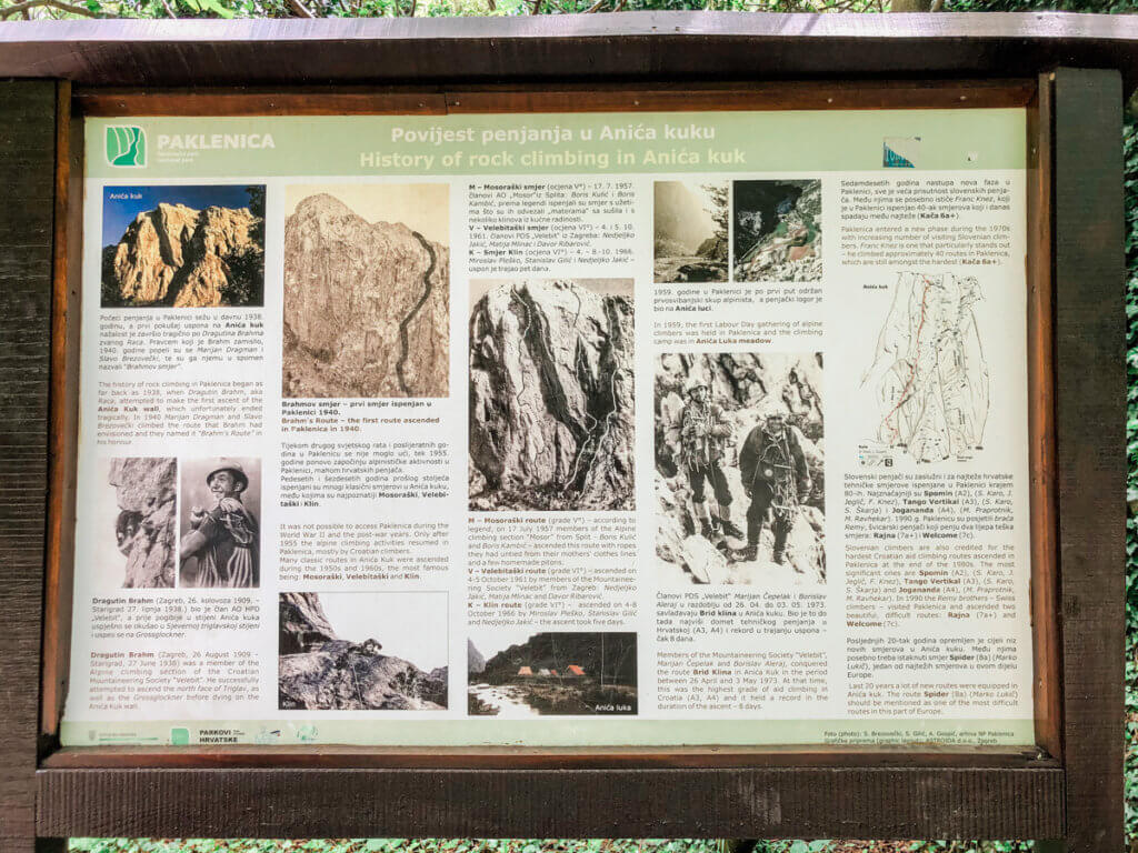 weekend in Croatia, hiking at National Park Paklenica in Starigrad, Croatia