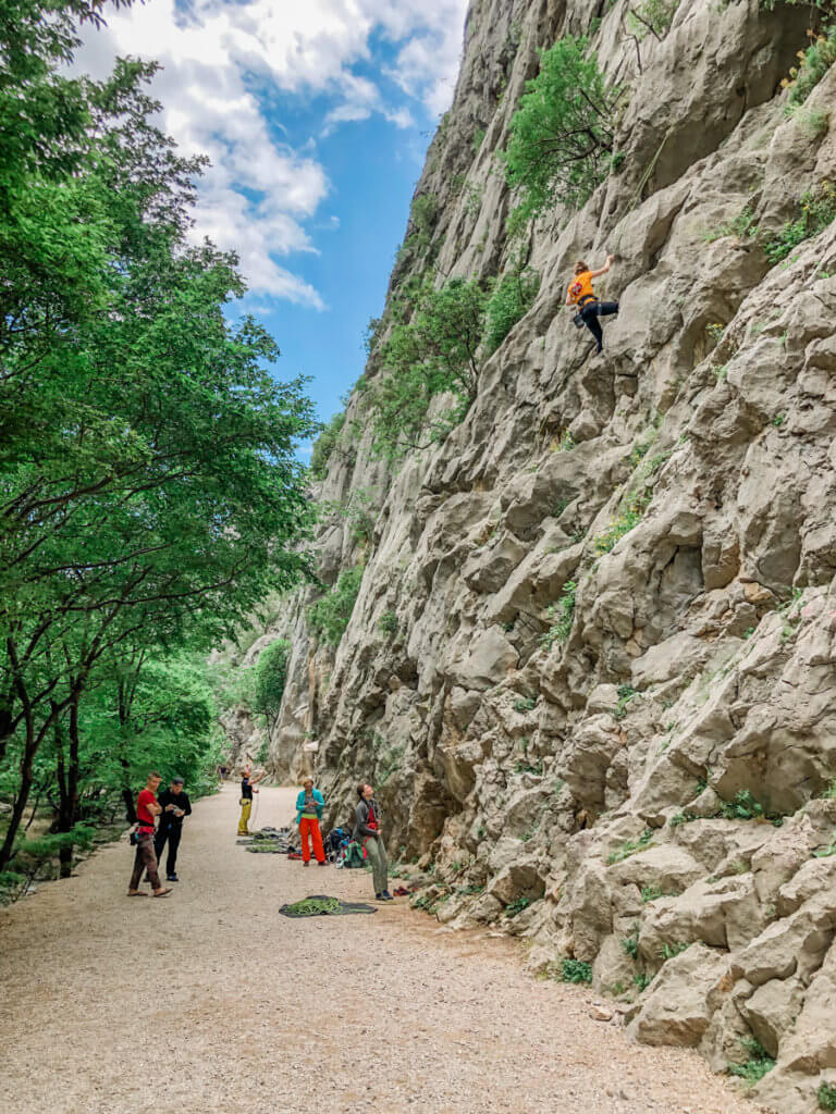 weekend in Croatia, hiking at National Park Paklenica in Starigrad, Croatia