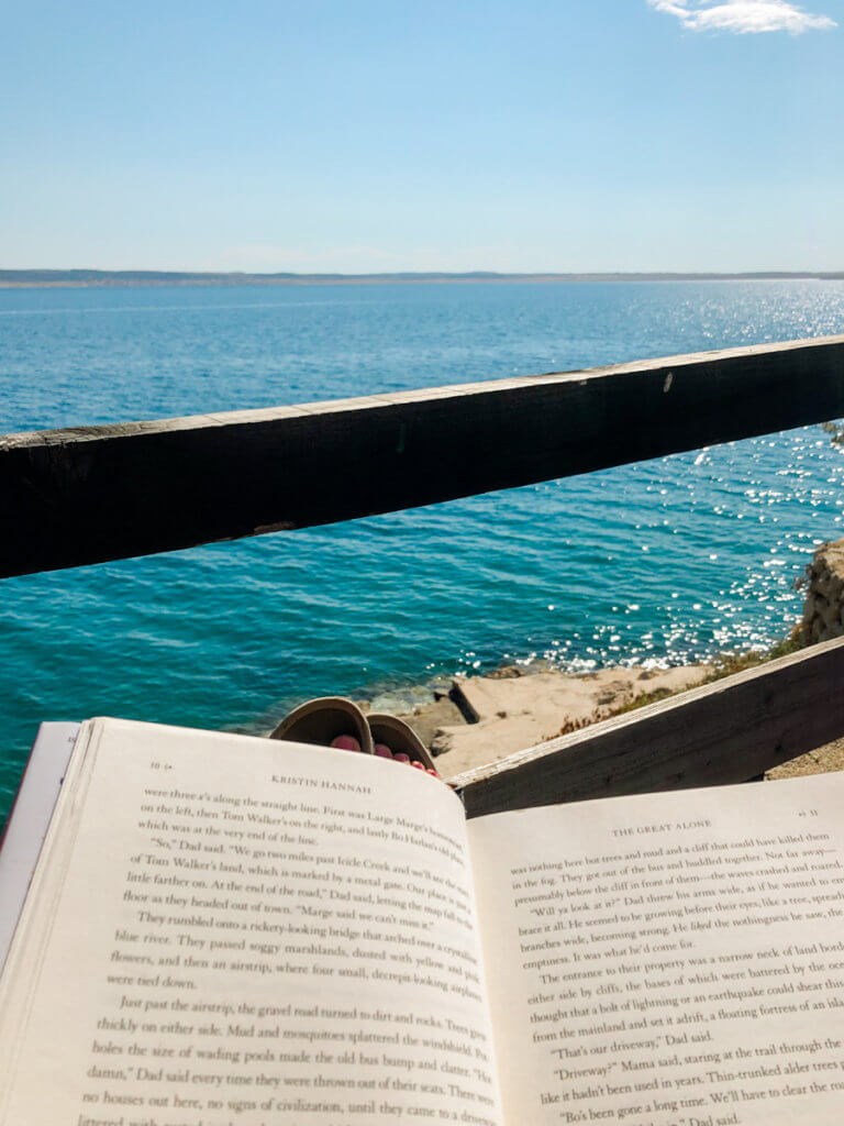 weekend in Croatia, views of the Adriatic Sea from Camp Stine in Starigrad, Croatia