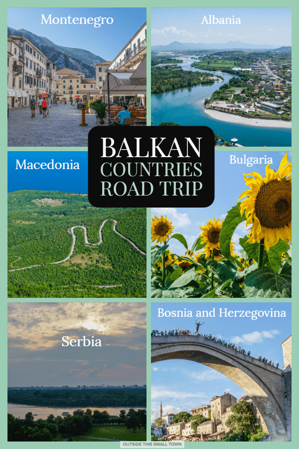 Balkan Countries Road Trip: Montenegro, Albania, Macedonia, Bulgaria, Serbia and Bosnia and Herzegovina via Outside This Small Town Travel Blog #balkans #travel