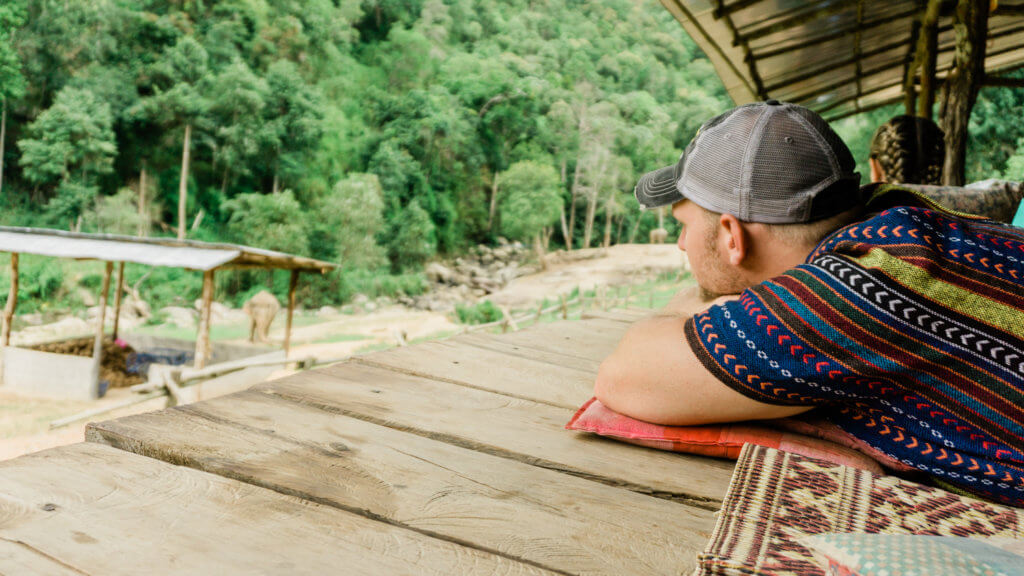 lookout over the elephants