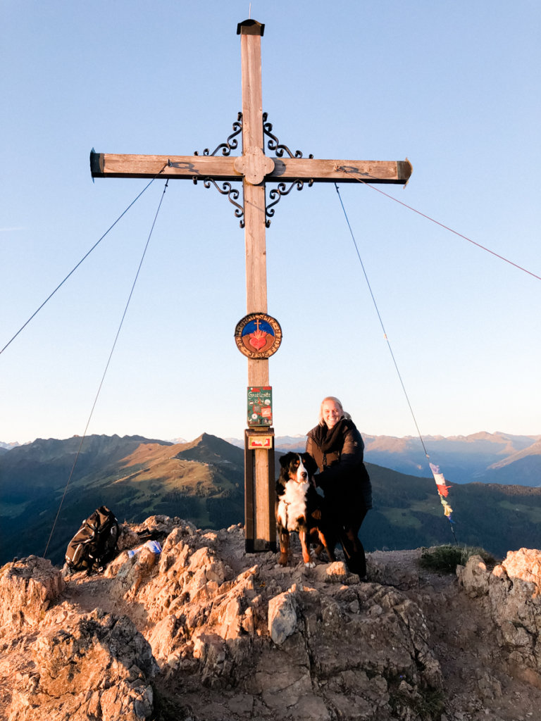 Gratlspitz Summit near Alpbach, Austria