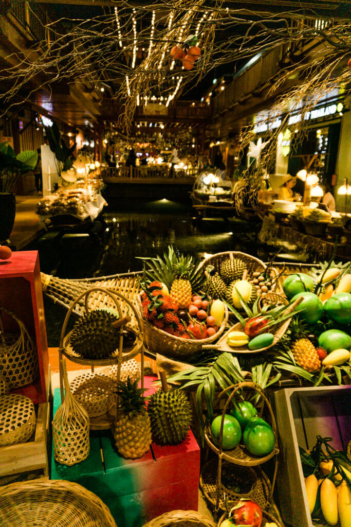 indoors at ICONSIAM, the luxury mall of Bangkok, Thailand