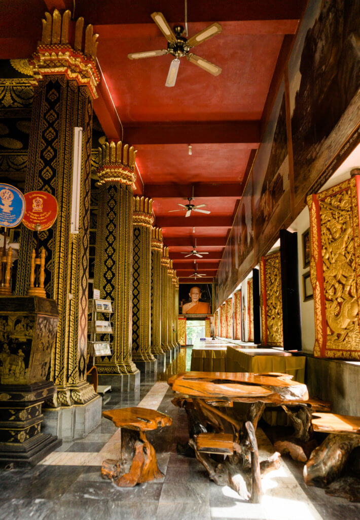 A look at the architecture inside the temples of chiang mai