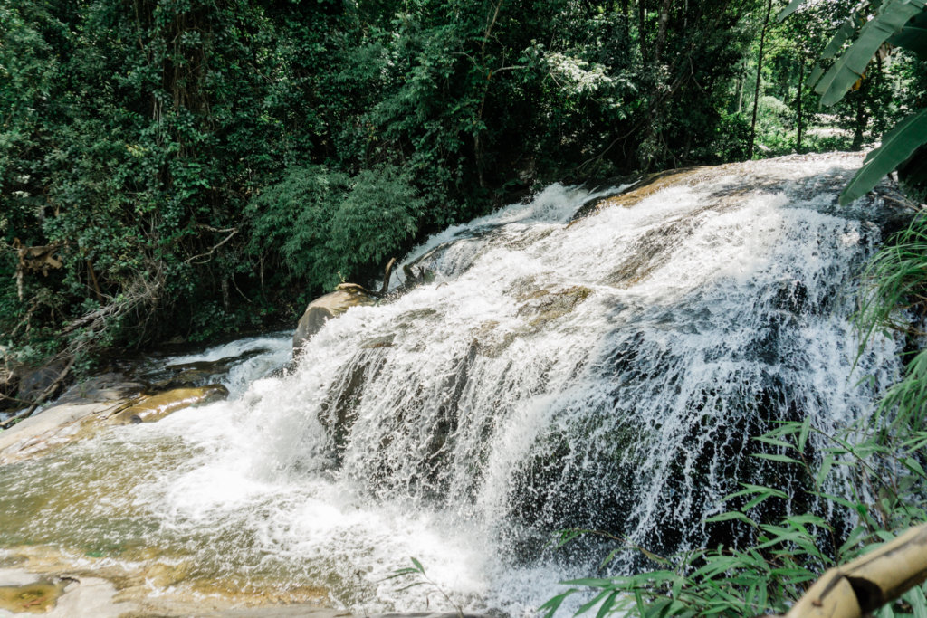 Waterfalls along the Pha Dok Siew Nature Trail in Thailand