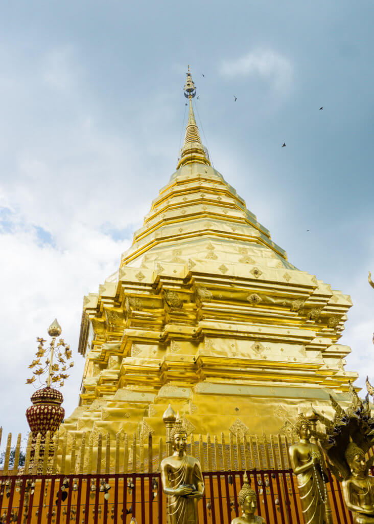 doi suthep temple chiang mai thailand