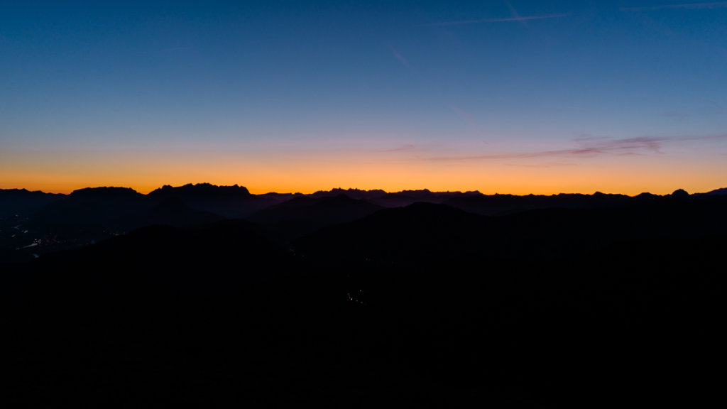 Sunrise from Gratlspitz Summit