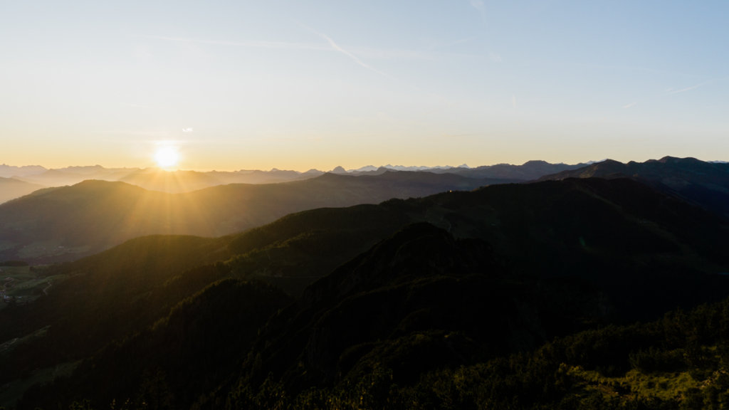 Sunrise from Gratlspitz Summit
