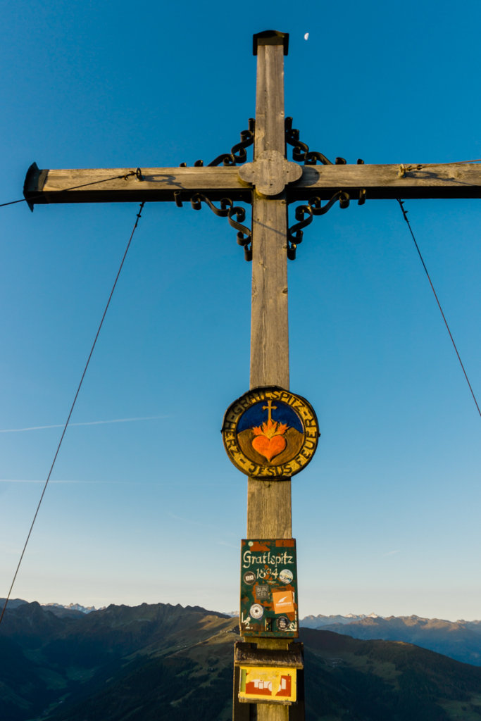 Gratlspitz Summit at Sunrise