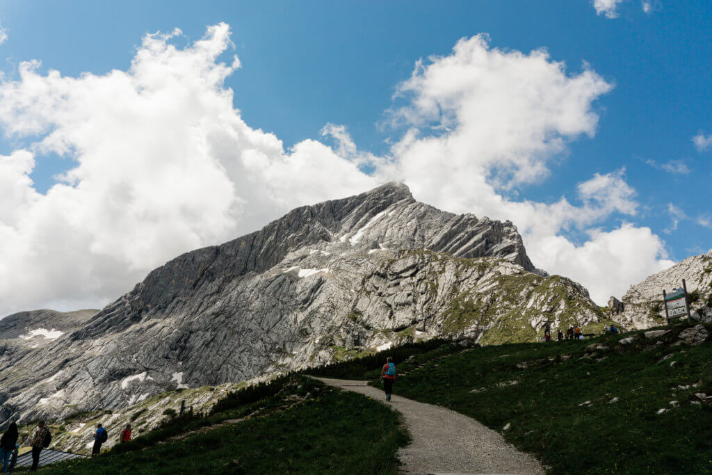 hiking the pleasure adventure trail of alpspitze, garmisch germany