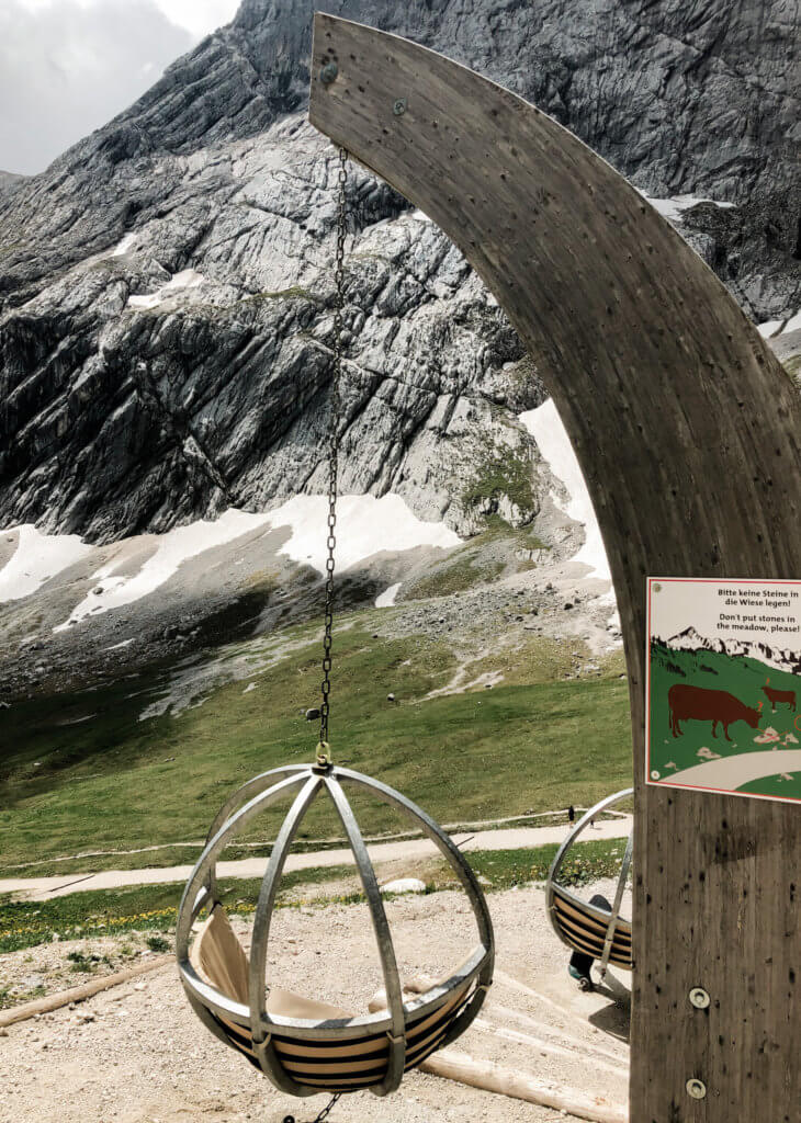 pleasure adventure trail, alspitze mountain of germany
