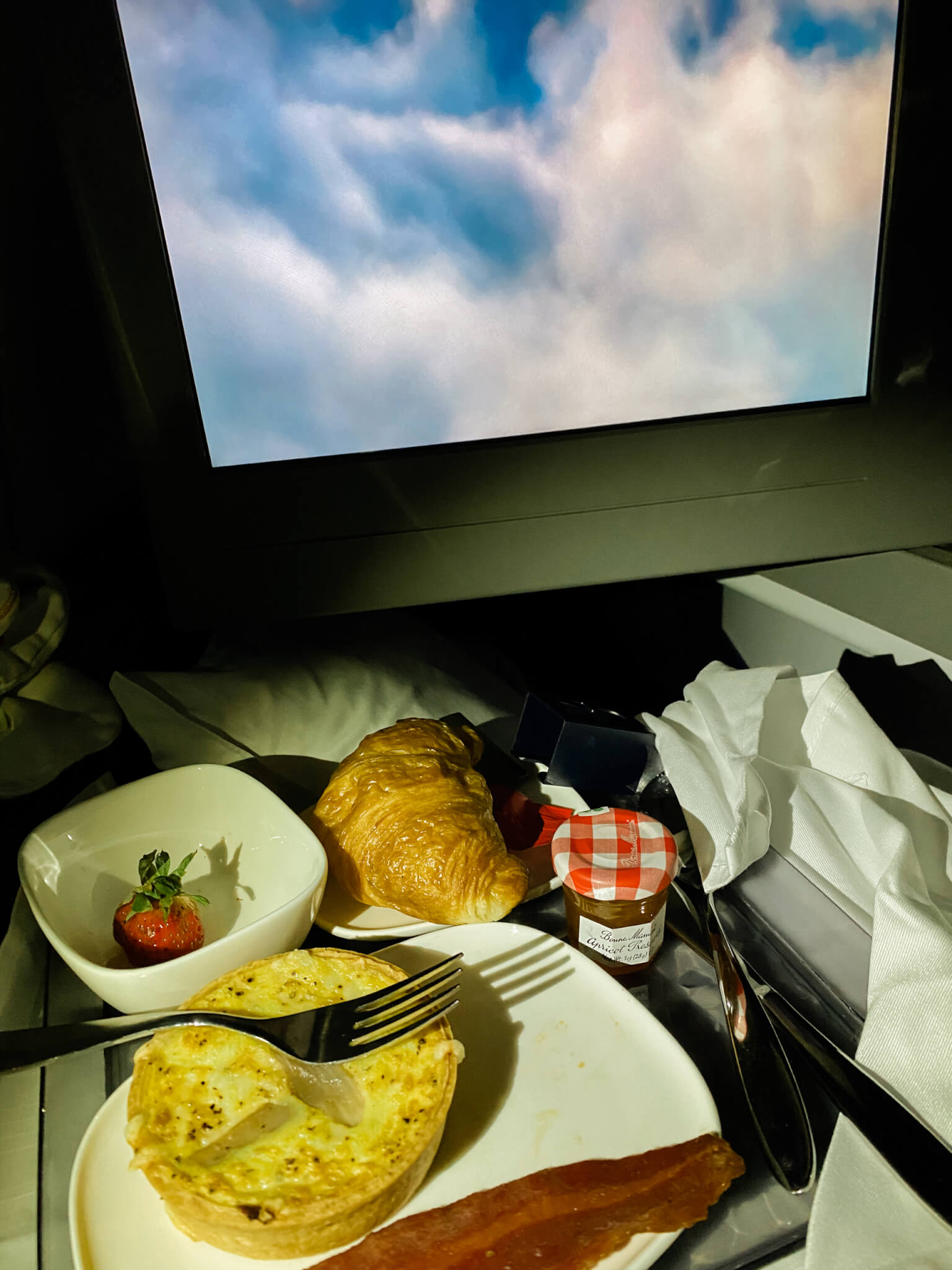 breakfast in first class