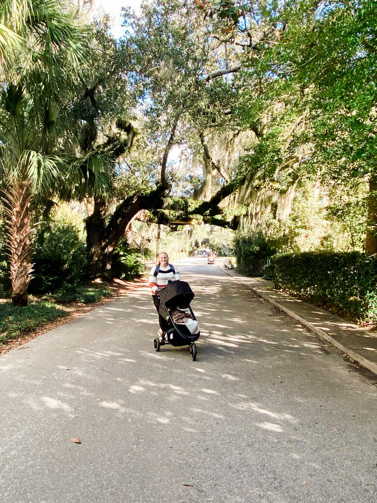 walking tour historic district of Beaufort, South Carolina