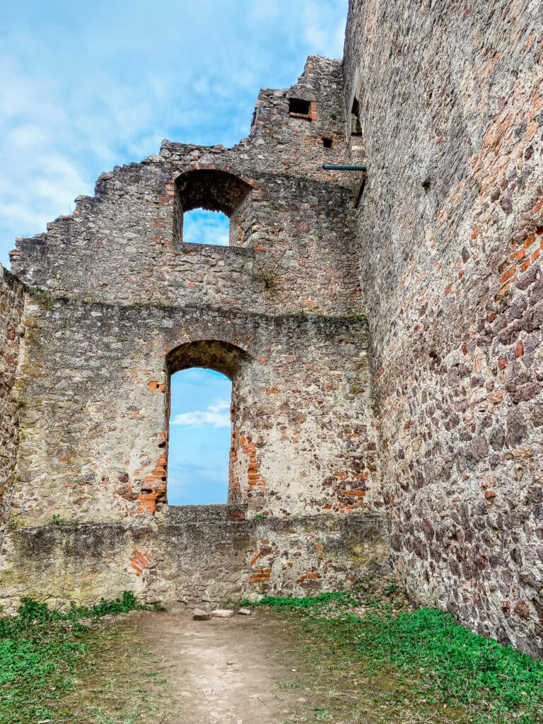castle ruins in regensburg