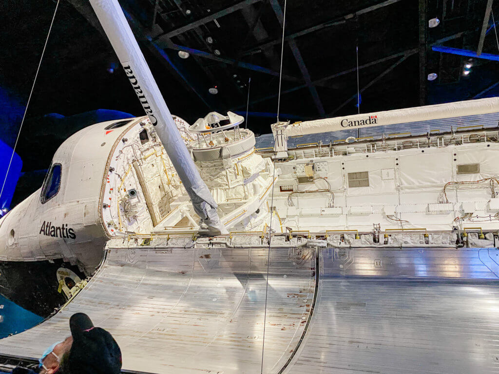 atlantis at the kennedy space center