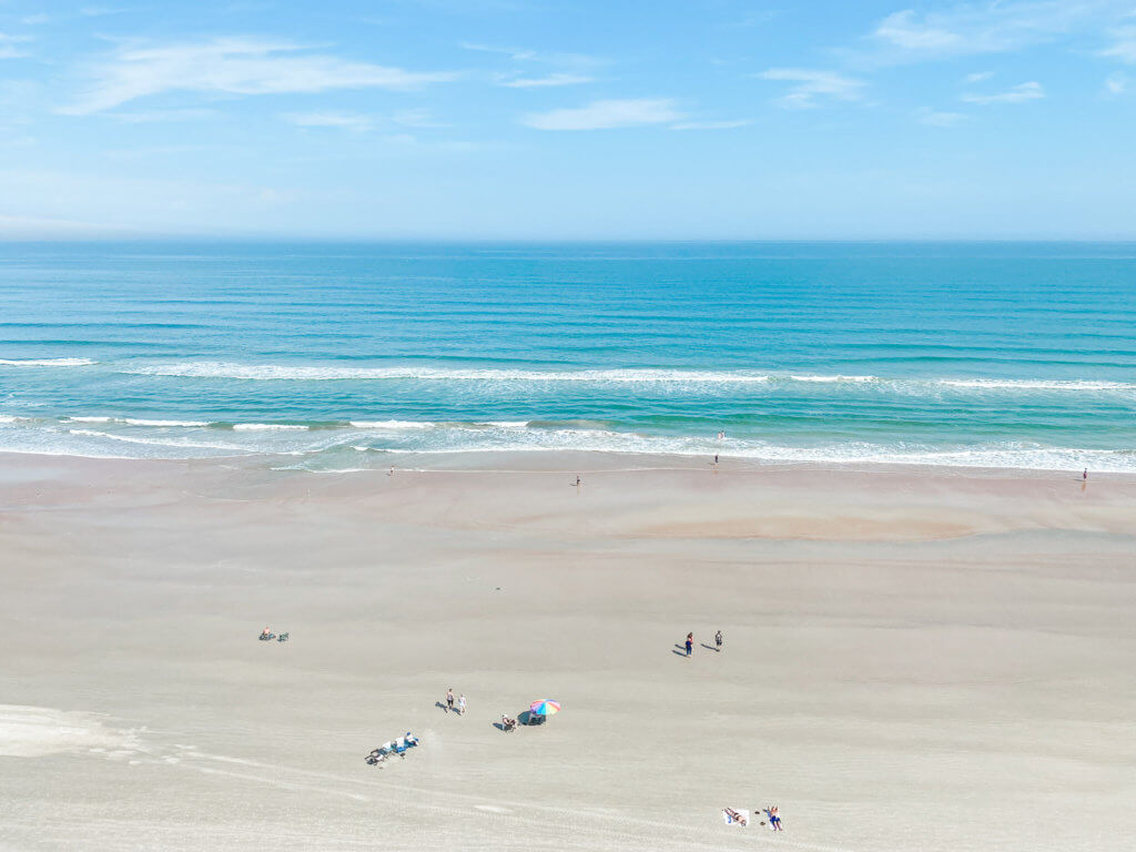 atlantic ocean in daytona beach shores